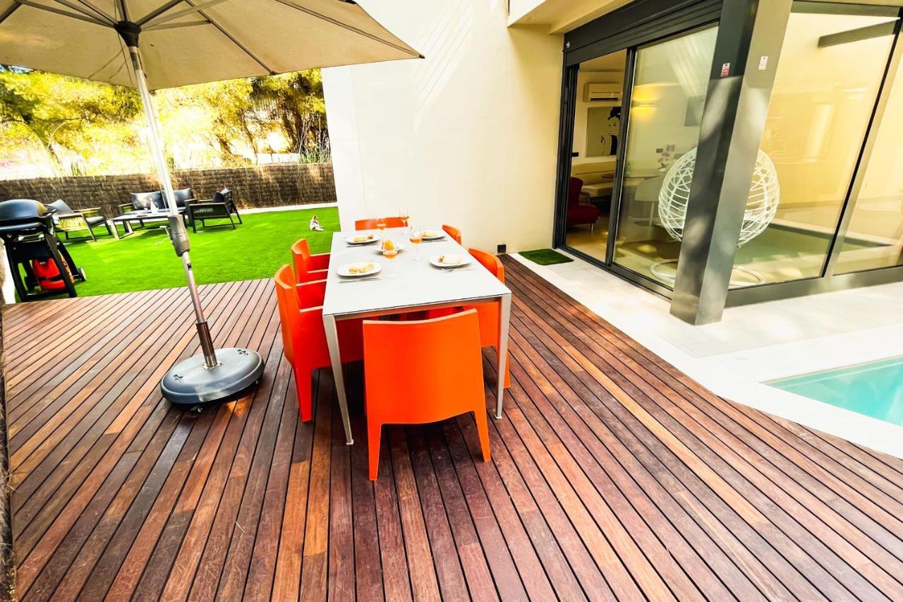 Villa Pam Beach House Playa De Muro - 200M To Beach With Hot Tub الكوذيا المظهر الخارجي الصورة