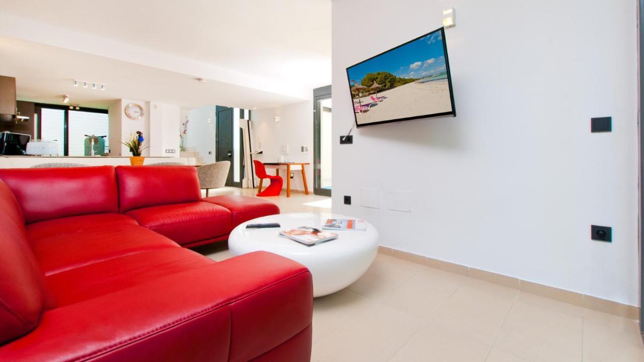 Villa Pam Beach House Playa De Muro - 200M To Beach With Hot Tub الكوذيا المظهر الخارجي الصورة