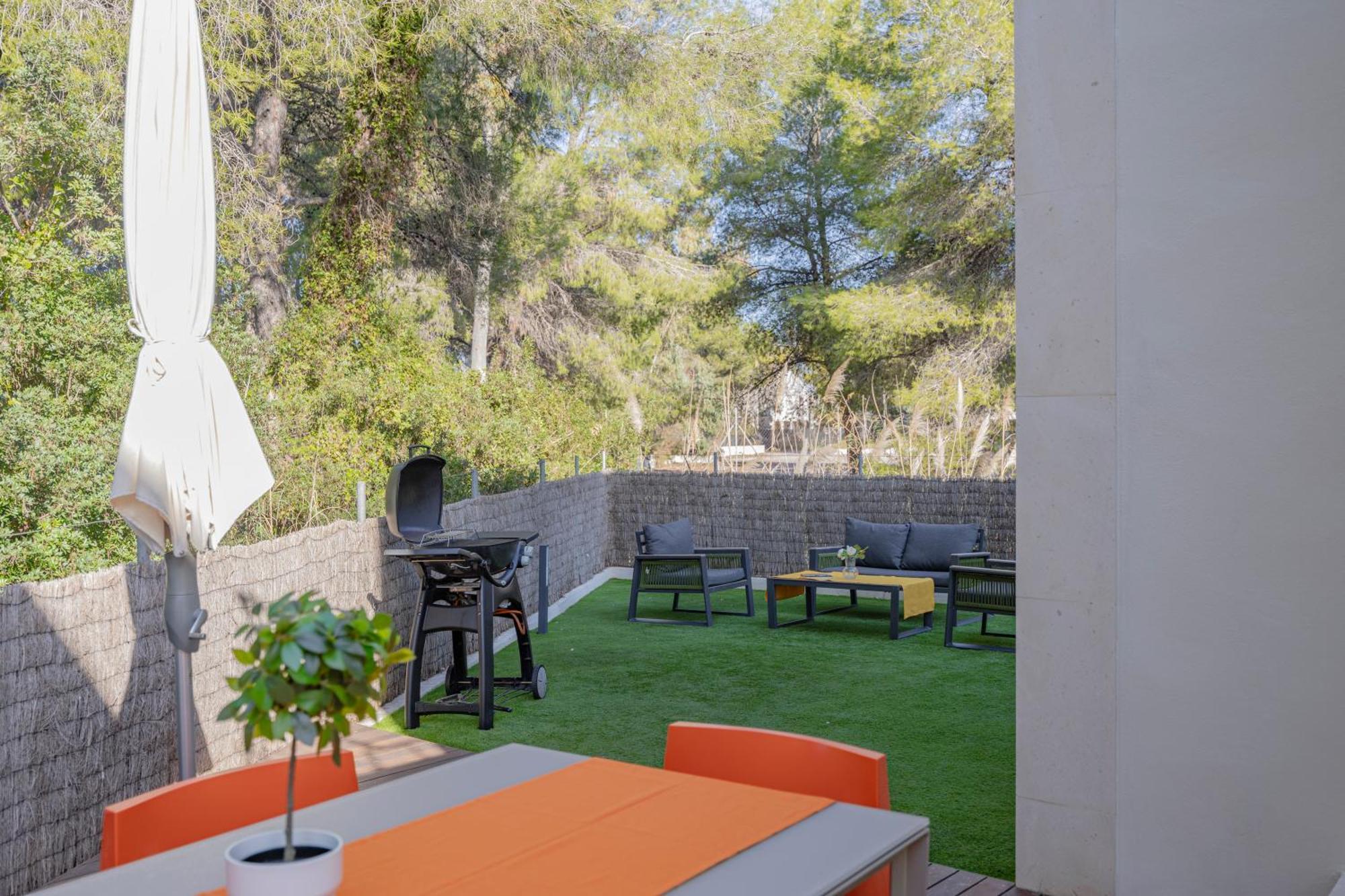 Villa Pam Beach House Playa De Muro - 200M To Beach With Hot Tub الكوذيا المظهر الخارجي الصورة